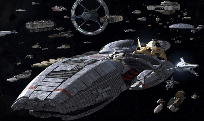 Battlestar Galactica Human Fleet